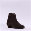 Wonders Fei Fringe Cowboy Ankle Boot - Brown Suede